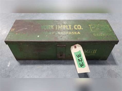 Vintage John Deere Tool Box for sale 